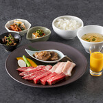 Yakiniku (Grilled meat) set meal