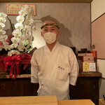 鮨 尚充 - 楽しい接客でした。