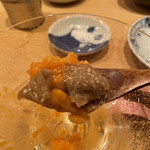 鮨 尚充 - 雲丹まみれごはんにトリュフコーティング