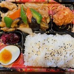 Mugen Kamo - 豚肉とナスの炒め弁当