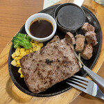 Kokosu - ビーフハンバーグステーキ&カットサーロインステーキ