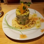 7FUKU - 帆立貝とアボカドのタルタル