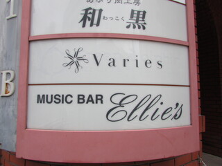 Varies - お店があるビルの案内板