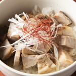麺屋 我論 - ミニチャーシュー丼