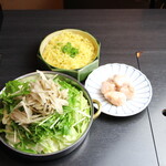 Musashi - コース料理のメインとなる選べる鍋【選べる鍋①】国産大トロホルモン塩もつ鍋