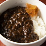 麺屋 我論 - ミニ究極の牛スジカレー丼