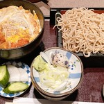 恵比寿 丸屋 - カツ丼セット