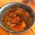 柳麺 ととや - 江戸つけめん　ライス　2013年3月