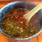 柳麺 ととや - 江戸つけめん　ライス　2013年3月