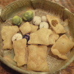 東白庵かりべ - お通しその２