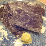 東白庵かりべ - 焼き海苔