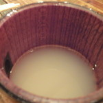 東白庵かりべ - 濃い〜蕎麦湯