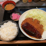 さくとん - 八丁味噌かつ定食６９０円