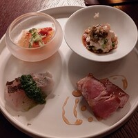 THE CONDER HOUSE - 2022.06.4種のオードブル盛合せ