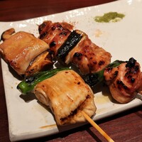 伊勢廣 京橋本店 - 葱巻・もも肉