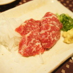 酒嗜　ふる川 - 馬刺し