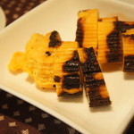 酒嗜　ふる川 - 鯛と海老のすり身入り炭火焼伊達巻