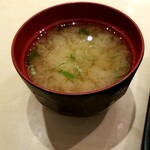 Kanda Edokko Zushi - 味噌汁