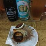 居酒屋 笑門 - サザエのツボ焼き