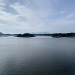 ホテル竜宮 - 天草の海（右端は天草4号橋）