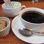 街角グラス - ホットコーヒー＆デザート