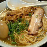 基 - 味玉らあめん（750円）＋大盛り（100円）