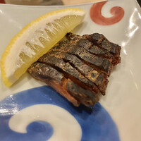 馳走や直 赤坂本店 - 鯖へしこ炙り