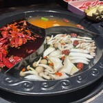 四川伝統火鍋 蜀漢 - 3色火鍋