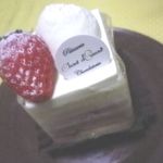 シャンドワゾー - レシートにはショートケートとなってるけど本当はもっと長い名前のケーキ