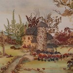 さんぽ道 - 店内に飾ってある絵