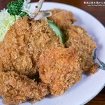 とんかつ　けやき - ミックスフライ定食