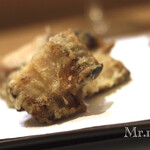 銀座 よこ田 - 「鮑の天ぷら」