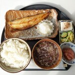 海鮮屋 - 焼魚定食(ほっけ) 900円