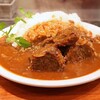 ステーキハウス 大和 - 肉を食べる！黒毛和牛カレー(1,100円)
                  (ご飯大盛り 追加料金無し)