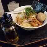 塩そば専門店 桑ばら - 冷やし塩油そば