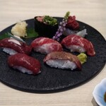 菅乃屋 - 肉寿司