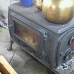 宮野屋 - 薪ストーブ