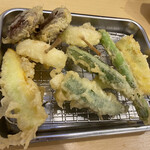 Teｎpura miyanoshita - 野菜天盛り合わせ(2人前)