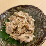 Teｎpura miyanoshita - 鶏皮ポン酢