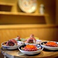 焼肉 きたん 法善寺 - 3種の小皿盛り