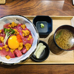 Takenoya - 選べる雲丹まみれ丼 (マグロを選択) 1800円