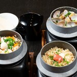 ENISHI - 炊き立てでアツアツの『釜飯』