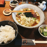 くし焼き　狄 - ラーメン定食 968円