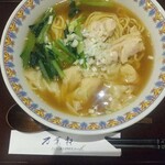 万葉軒 ワンタン麺&香港飲茶Dining - 海老入りワンタン麺   850円