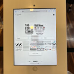 TAG COFFEE STAN(D) - iPadで作成