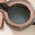 蕎麦処たけだ - 蕎麦湯