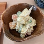 蕎麦処たけだ - ポテトサラダ  (サービス)