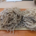 蕎麦処たけだ - せいろと十割蕎麦の合盛り