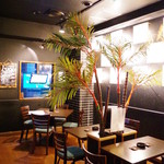 ラフェイス - テーブル席