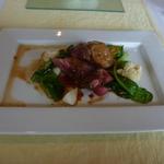 レストラン マサヒロ・ニシムラ - メインは信州牛ホホ肉の赤ワイン煮とハラミロースト